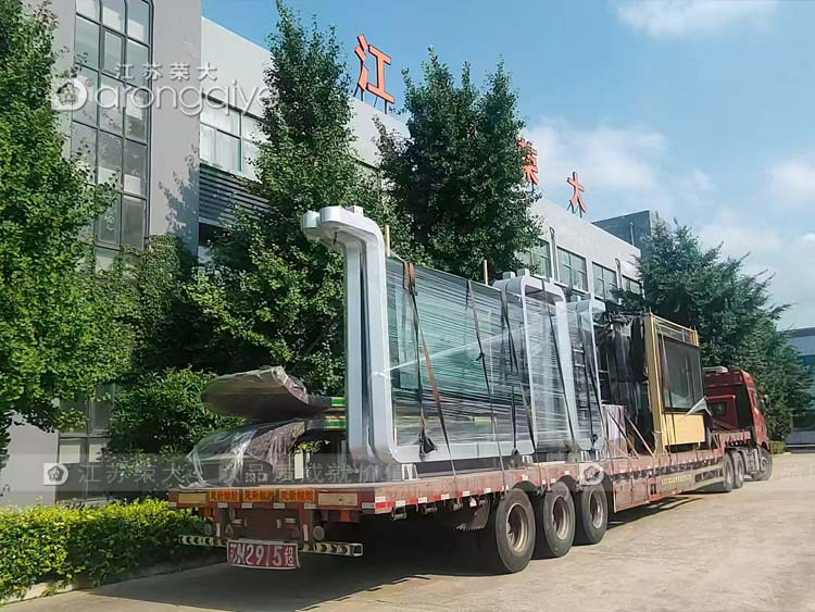 河北公交車站候車亭發(fā)貨第二批次順利啟程