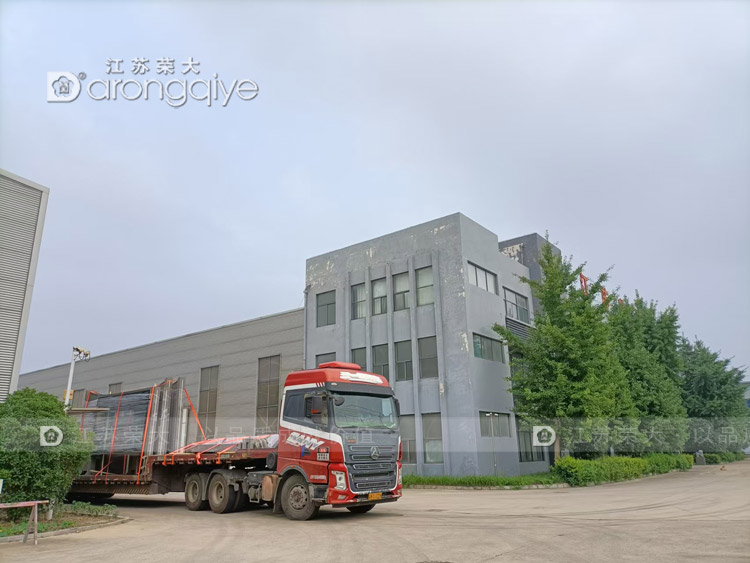 河北公交車站候車亭第二車發貨
